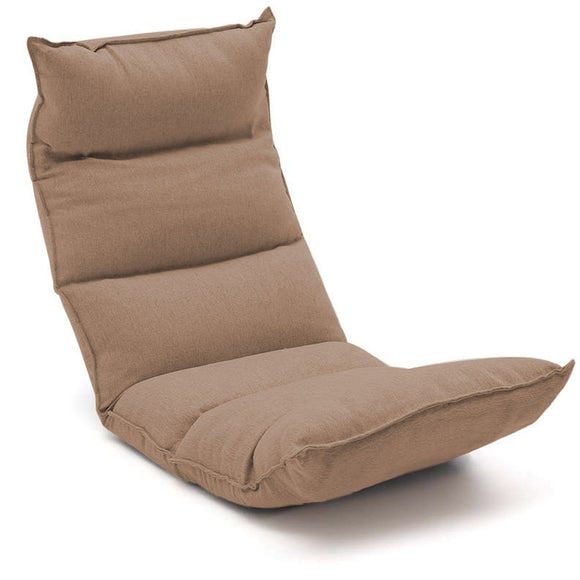NNEAGS Foldable Tatami Floor Sofa Bed Meditation Lounge Chair Recliner Lazy Couch Khaki