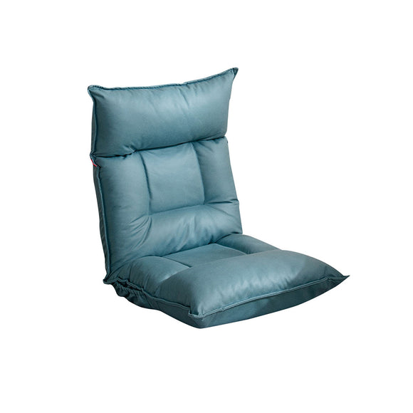 NNEAGS Green Lounge Recliner Lazy Sofa Bed Tatami Cushion Collapsible Backrest Seat Home Office Decor