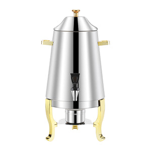 NNEAGS Stainless Steel Dispenser Beverage Juicer Commercial Buffet Drink Container Jug with Side Handles