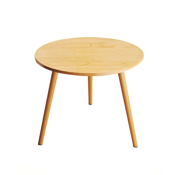 NNEAGS 60x60cm Walnut Small Side Coffee Table Living Room Balcony Home D?cor Style