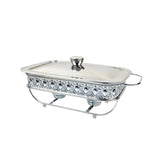 NNEAGS 1.5L Lace Edge Dining Stove Silver Color Portable Dining Cooking Appliance for Kitchen Essential
