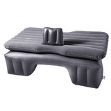 NNEAGS Inflatable Car Mattress Portable Travel Camping Air Bed Rest Sleeping Bed Grey