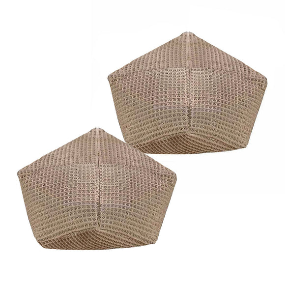NNEAGS 2X 40cm Premium Leather Pillow for Superior Support and Comfort Home Decor