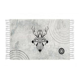 NNEAGS 90cm Woven Minimalist Bedroom Area Rug Carpet, Home Decor