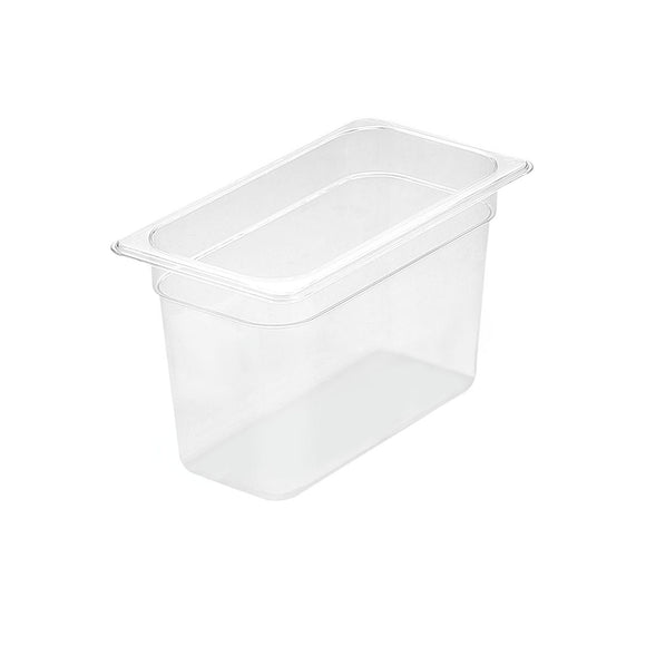 NNEAGS 200mm Clear Gastronorm GN Pan 1/3 Food Tray Storage