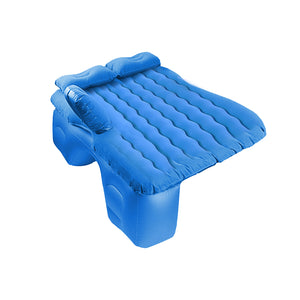 NNEAGS Blue Ripple Inflatable Car Mattress Portable Camping Air Bed Travel Sleeping Kit Essentials