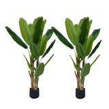 NNEAGS 2X 190cm Banna Plant Bird of Paradise Tree Artificial Plant Home Accent Decor