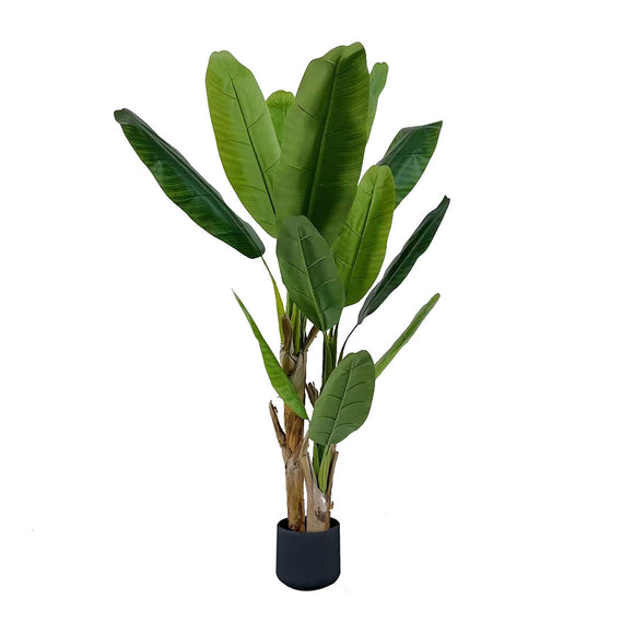 NNEAGS 190cm Banna Plant Bird of Paradise Tree Artificial Plant Home Accent Decor
