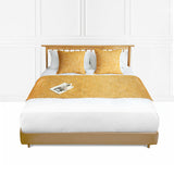 NNEAGS 1.5m Bec 3D Arched Bed Banner Vintage Scarf Runner Bedding Tail Pad Flag Set of 3