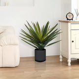 NNEAGS 2X 45cm Yucca Plant Giant Palm Lily Artificial Plant Tabletop Home Accent Decor