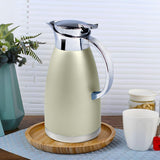 NNEAGS 1.8L GoldColor 3-Layer Vacuum Insulated Stainless Steel Flask  Ideal for Home and Office