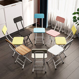 NNEAGS Yellow Foldable Chair Space Saving Lightweight Portable Stylish Seat Home Decor