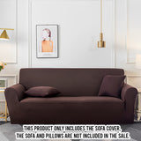 NNEAGS 4-Seater Coffee Sofa Cover Couch Protector High Stretch Lounge Slipcover Home Decor