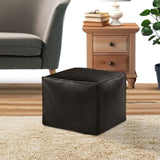 NNEAGS 40cm White Pier Polyester-Cotton Pillow with EPP Insert Home Decor