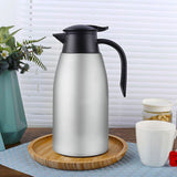 NNEAGS 2X 1.5L Silver Color 3-Layer Stainless Steel Vacuum Durable Thermal Flask