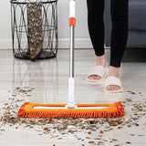 NNEAGS 5X 80x12 Orange Microfiber Flat Mop Floor Cleaning Pads Rotating Dust Remover