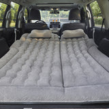NNEAGS 2X Grey Inflatable Car Boot Mattress Portable Camping Air Bed Travel Sleeping Essentials