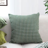 NNEAGS 2X 45cm Subtle Green Foliage Pillow SquareThrow pillow