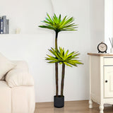 NNEAGS 150cm Yucca Tree Giant Palm Lily Living Room Artificial Plant Home Accent Decor