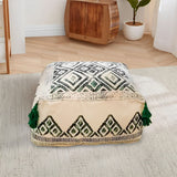 NNEAGS 42cm Ultra-Comfort Polyester-Cotton Cushion with EPP Particle Support, Home Decor