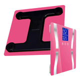NNEAGS 2X Glass LCD Digital Body Fat Scale Bathroom Electronic Gym Water Weighing Scales Blue