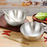 NNEAGS 15cm Elegant Silver Salad Bowl with Model 201 A Versatile Kitchen Essential