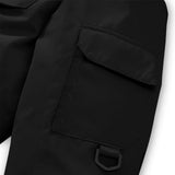 NNEAGS abbee Black Large Winter Fur Hooded Down Jacket Stylish Lightweight Quilted Warm Puffer Coat