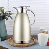 NNEAGS 2X 1.8LSilver Double-Wall vacuum with 2 layers stainless steel Construction Thermal Flask