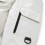 NNEAGS abbee White 3XL Winter Fur Hooded Down Jacket Stylish Lightweight Quilted Warm Puffer Coat