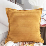 NNEAGS 2X 45cm Wabi Sabi Arches Mustard  Indoor|Outdoor Kavka Throw Pillow