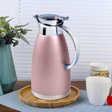 NNEAGS 1.8L Rose Color 3-Layer Vacuum Insulated Stainless Steel Flask  Ideal for Home and Office