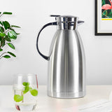 NNEAGS 2X 2.3L Stainless Steel Kettle Insulated Vacuum Flask Water Coffee Jug Thermal