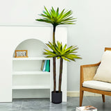 NNEAGS 150cm Yucca Tree Giant Palm Lily Living Room Artificial Plant Home Accent Decor