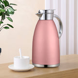 NNEAGS 2.3L Rose Color 3-Layer Vacuum Insulated Stainless Steel Flask  Ideal for Home and office Office