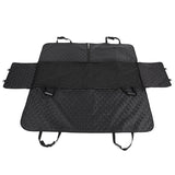 NNEAGS 600D Oxford Cloth Waterproof Dog Car Cover Back Seat Protector Hammock Non-Slip Pet Mat Black