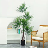 NNEAGS 2X 180cm Nandina Heavenly Bamboo Tree Artificial Plant Home Accent Decor