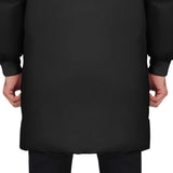 NNEAGS abbee Black 3XL Winter Fur Hooded Thick Overcoat Jacket Stylish Lightweight Quilted Warm Puffer Coat