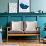 NNEAGS 50cm Gray Pillow Basic Square Stylish Geometric Plush Solid Decorative Covers Throw Pillow