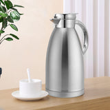 NNEAGS 2X 2.3L Silver Double-Wall vacuum with 2 layers stainless steel Construction Thermal Flask