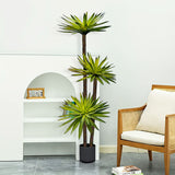 NNEAGS 2X 180cm Yucca Tree Giant Palm Lily Living Room Artificial Plant Home Accent Decor