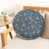 NNEAGS 45cm Blue Premium Polyester Cotton Cushion with EPP Particle Insert for Enhanced Comfort