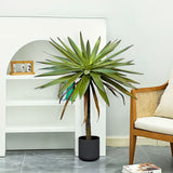 NNEAGS 90cm Yucca Tree Giant Palm Lily Living Room Artificial Plant Home Accent Decor