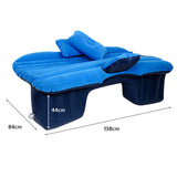 NNEAGS Portable Camping Car Set Inflatable Air Bed Mattress Storage Organizer Handheld Vacuum Blue