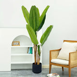 NNEAGS 160cm Banna Plant Bird of Paradise Tree Artificial Plant Home Accent Decor