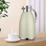 NNEAGS 1.8L GoldColor 3-Layer Vacuum Insulated Stainless Steel Flask  Ideal for Home and Office