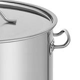 NNEAGS Stainless Steel Brewery Pot 33L 71L With Beer Valve 35CM 45CM
