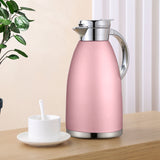 NNEAGS 1.8L Rose Color 3-Layer Vacuum Insulated Stainless Steel Flask  Ideal for Home and Office