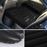 NNEAGS Inflatable Car Mattress Portable Travel Camping Air Bed Rest Sleeping Bed Black