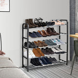 NNEAGS 71x21cm 5 Layer Shoes and Slippers Organizer Rack Footwear Storage