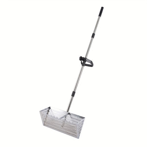 NNETM Adjustable Metal Beach Sifter Rake Tool